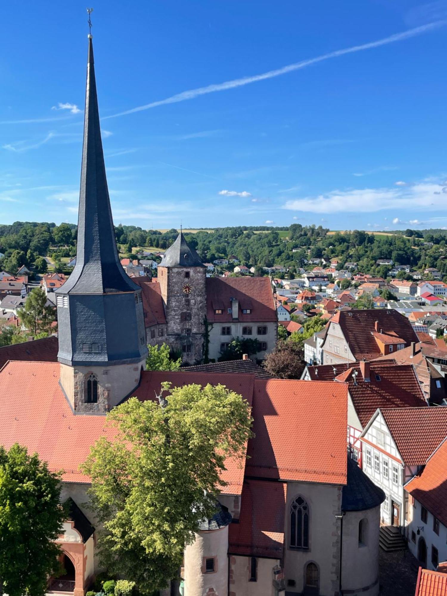 Naturnahe Unterkunft In Der Burgenstadt Schlitz Εξωτερικό φωτογραφία